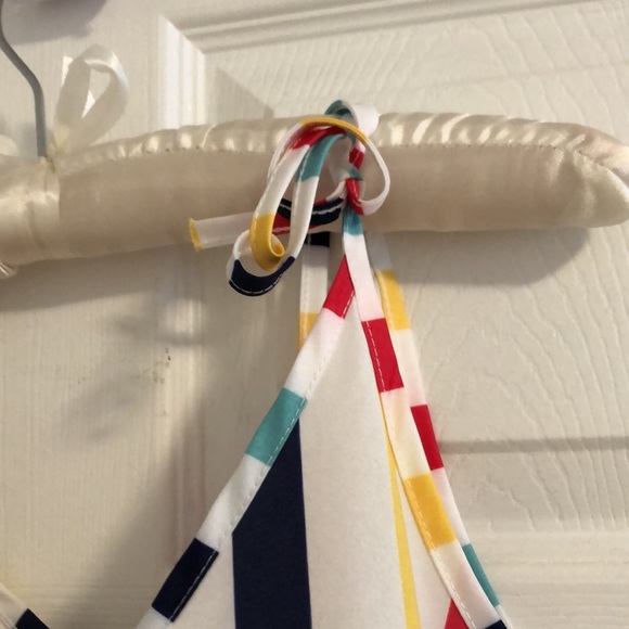 Striped tie tank top - Picture 3 of 4